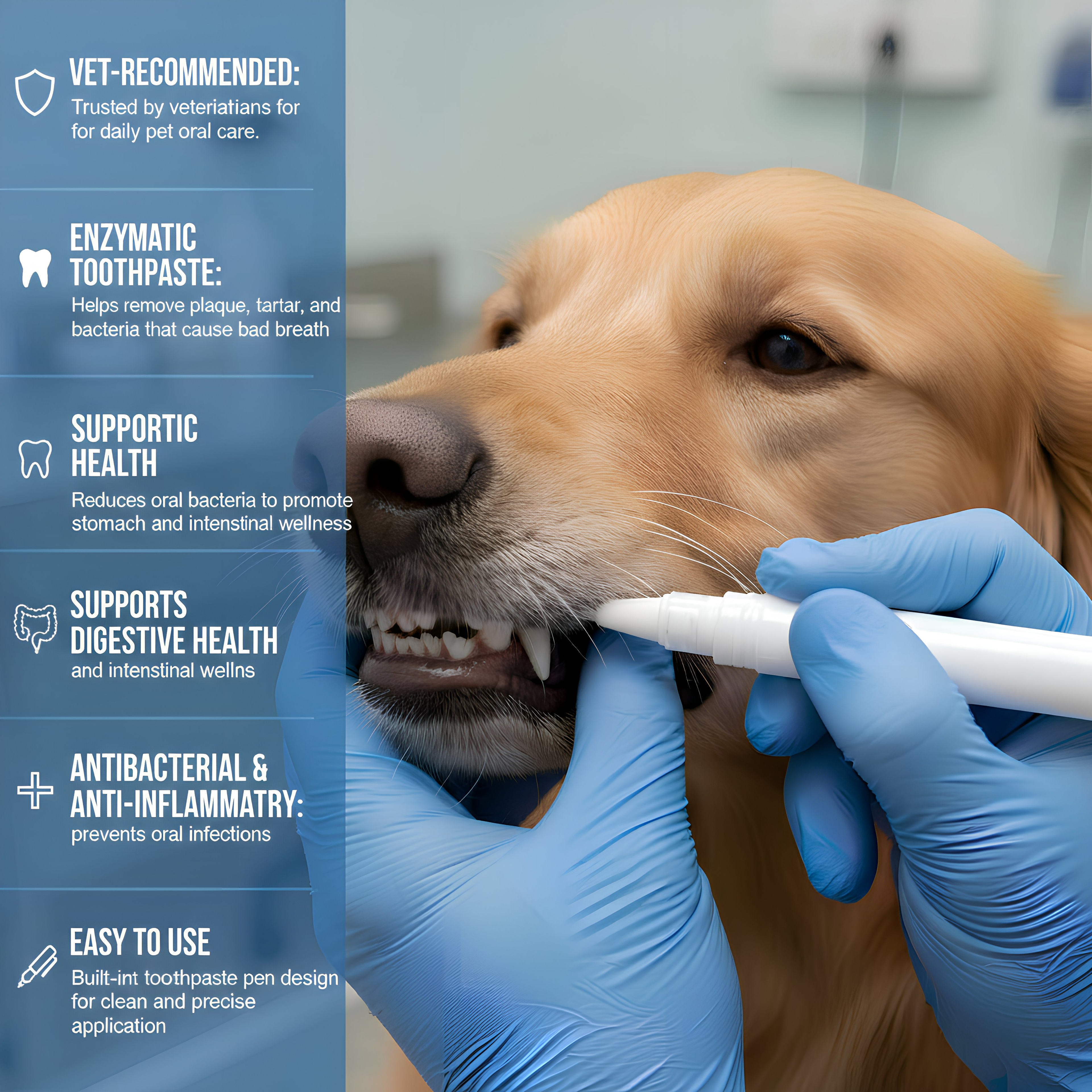 Pet Toothbrush Pen (One Piece)